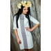 Embroidered dress "Colourful Glimpse"